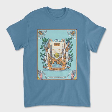 Forest Escape Backpack, Tricou Barbati (Unisex)