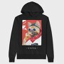 French Bulldog Cool, Hanorac Oversize Barbati (Unisex)