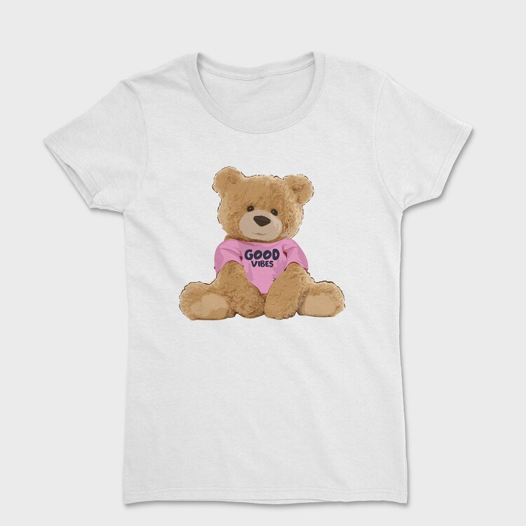 Good Vibes Teddy, Tricou Femei