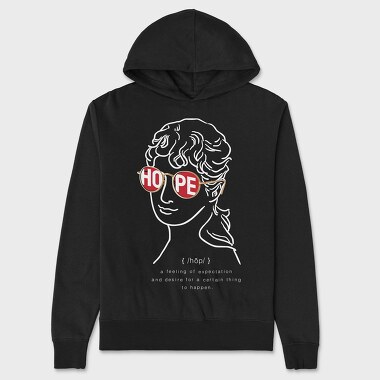 Hope In Shades, Hanorac Oversize Barbati (Unisex)
