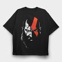 Red Eye Warrior, Tricou Oversize Barbati (Unisex)
