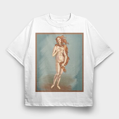 Red Hair Muse, Tricou Oversize Barbati (Unisex)