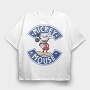 Mickey Mouse Emblem, Tricou Oversize Barbati (Unisex)