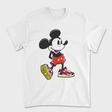 Mickey Sneaker Dreams, Tricou Barbati (Unisex)
