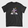 Moon Surfer, Tricou Barbati (Unisex)