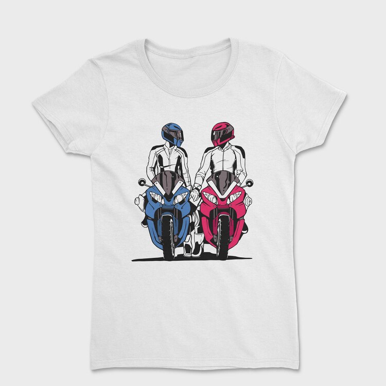 Motorcycle Duo, Tricou Femei