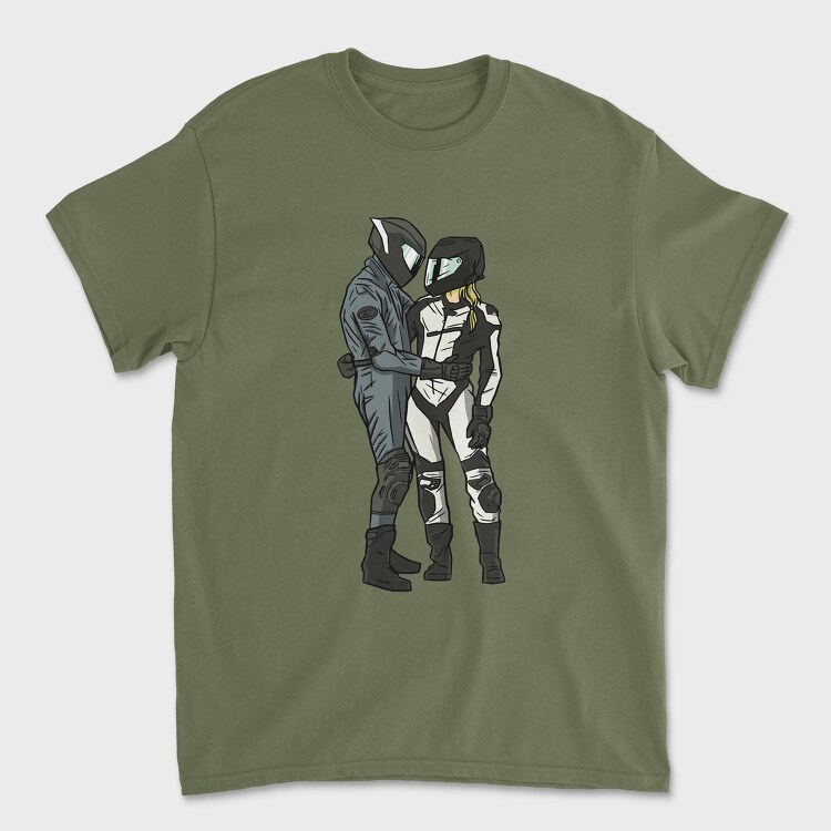 Motorcycle Romance, Tricou Barbati (Unisex)