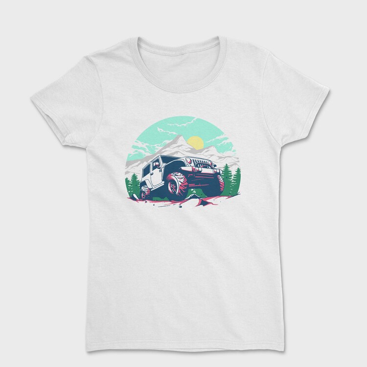 Mountain Beast Vibes, Tricou Femei