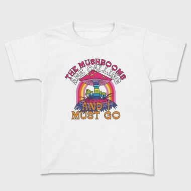 Mushroom Rainbow Call, Tricou Copii