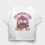 Mushroom Rainbow Call, Tricou Oversize Barbati (Unisex)
