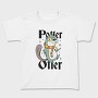 Otter Scarfed Night Stroll, Tricou Copii