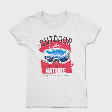 Outdoor Explorer Goggles, Tricou Femei