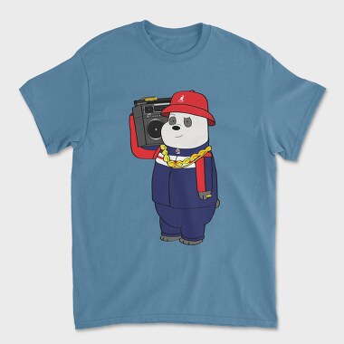 Party Bear Boombox, Tricou Barbati (Unisex)