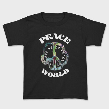 Peace World Vibes, Tricou Copii