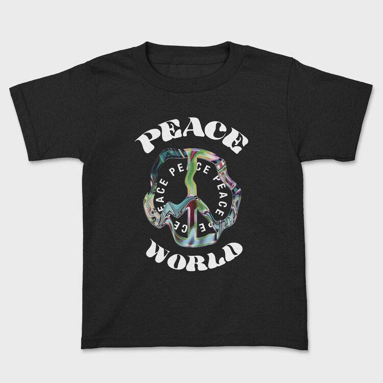 Peace World Vibes, Tricou Copii