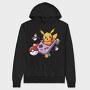 Pikachu Gameboy Adventure, Hanorac Oversize Barbati (Unisex)