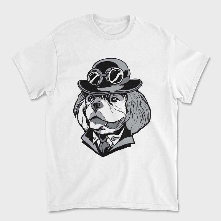 Pilot Pup, Tricou Barbati (Unisex)