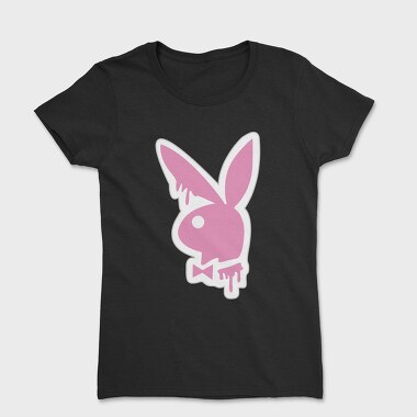 Pink Bunny Bowtie, Tricou Femei