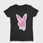 Pink Bunny Bowtie, Tricou Femei