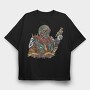 Punk Soldier Chic, Tricou Oversize Barbati (Unisex)