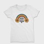 Rainbow Daisy Vibes, Tricou Femei