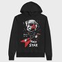 Rockstar Pup, Hanorac Oversize Barbati (Unisex)