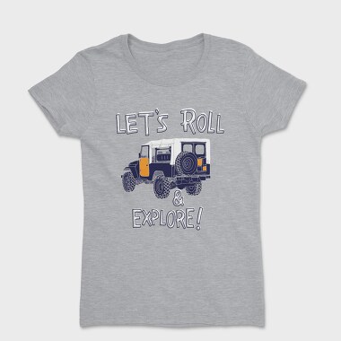 Roll Explore, Tricou Femei
