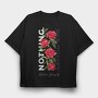 Roses Trust Yourself, Tricou Oversize Barbati (Unisex)