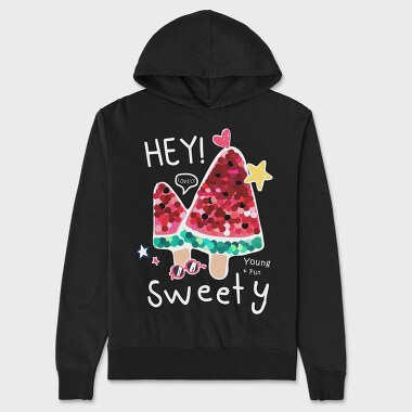 Sequin Sequin Vibes, Hanorac Oversize Barbati (Unisex)