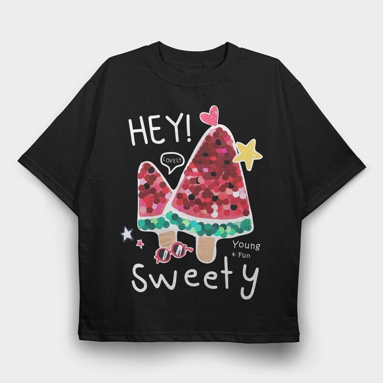 Sequin Sequin Vibes, Tricou Oversize Barbati (Unisex)