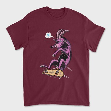 Skate Goat Love, Tricou Barbati (Unisex)