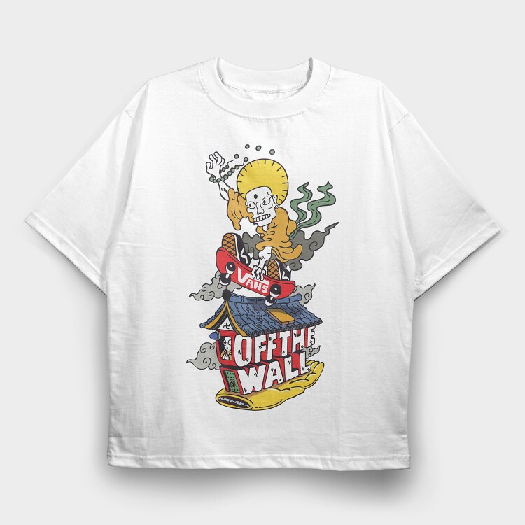 Skate Saint, Tricou Oversize Barbati (Unisex)