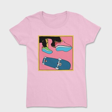 Skate Shoe Vibe, Tricou Femei