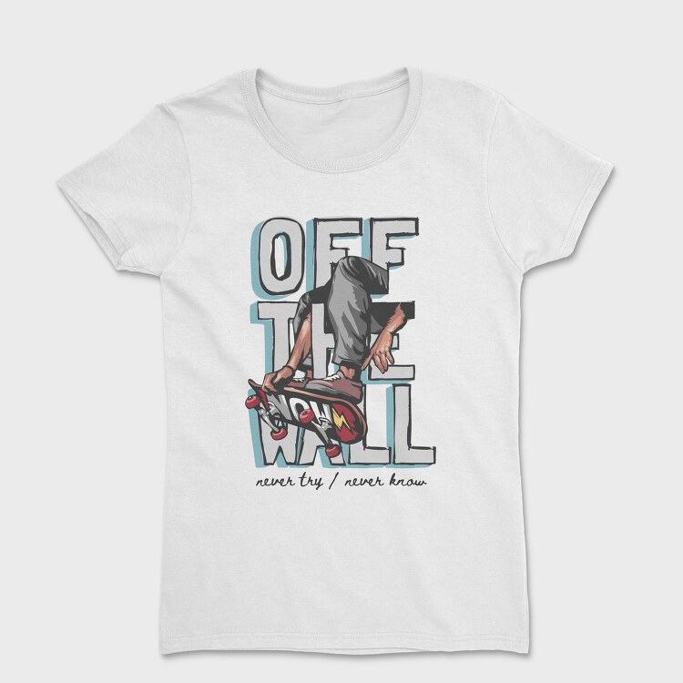 Skateboarders Edge, Tricou Femei