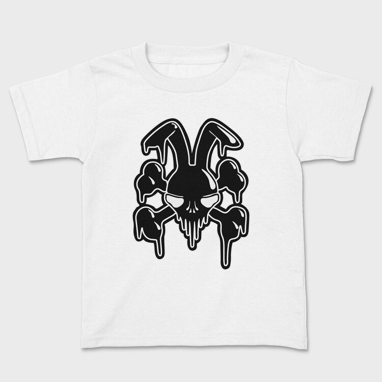 Skull Wings Glow, Tricou Copii