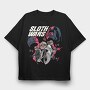 Sloth Wars Rebels, Tricou Oversize Barbati (Unisex)