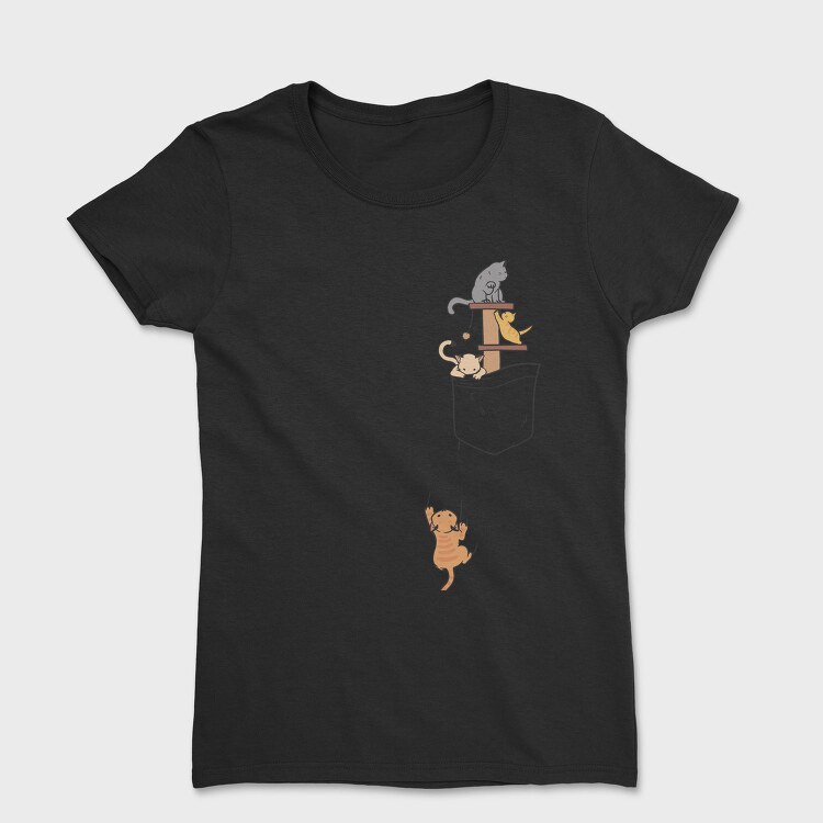 Pocket Cats, Tricou Femei