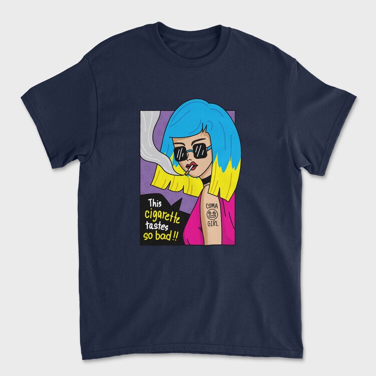 Smoke Smile, Tricou Barbati (Unisex)