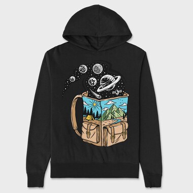 Space Camp Dreams, Hanorac Oversize Barbati (Unisex)