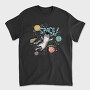 Space Cat Adventure, Tricou Barbati (Unisex)