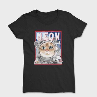 Space Cat Astronaut, Tricou Femei