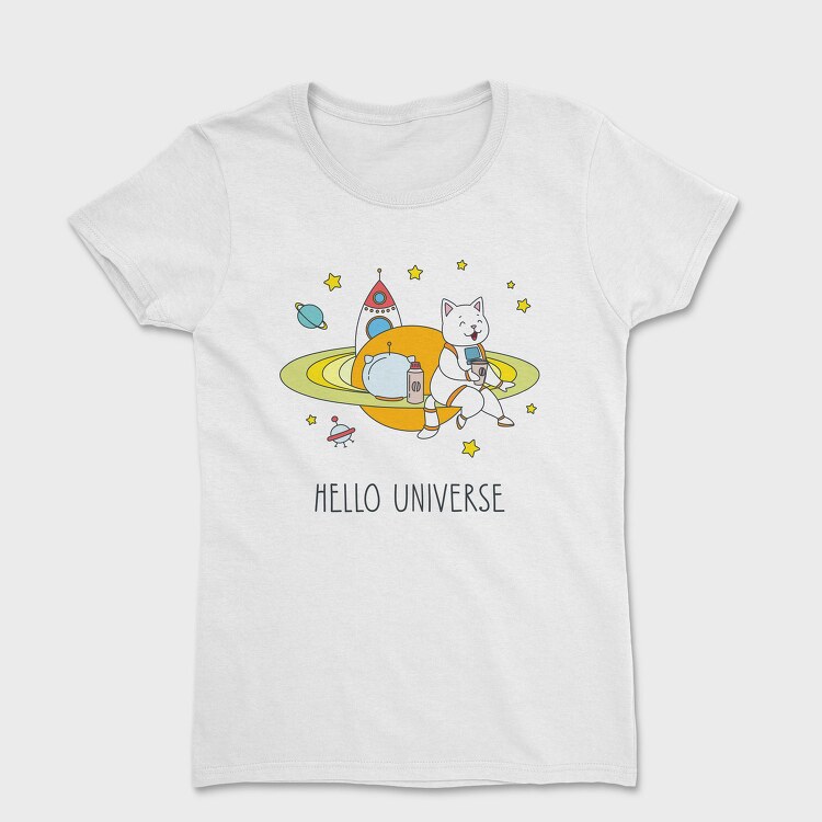 Space Cat Coffee, Tricou Femei