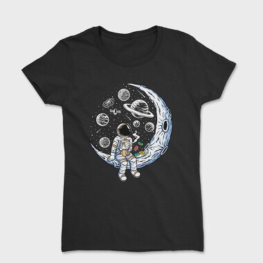 Space Donut Astronaut, Tricou Femei