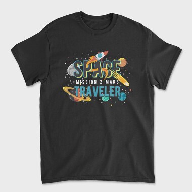 Space Explorer Vibes, Tricou Barbati (Unisex)