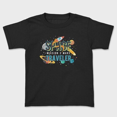 Space Explorer Vibes, Tricou Copii