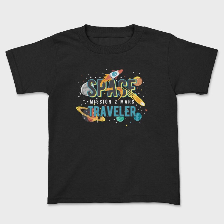 Space Explorer Vibes, Tricou Copii