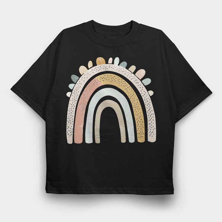 Boho Lover Arch, Tricou Oversize Barbati (Unisex)