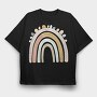 Boho Lover Arch, Tricou Oversize Barbati (Unisex)
