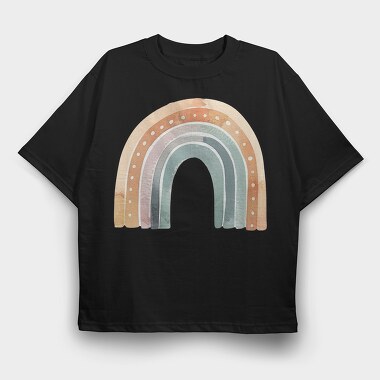 Boho Magic Bow, Tricou Oversize Barbati (Unisex)