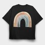 Boho Magic Bow, Tricou Oversize Barbati (Unisex)